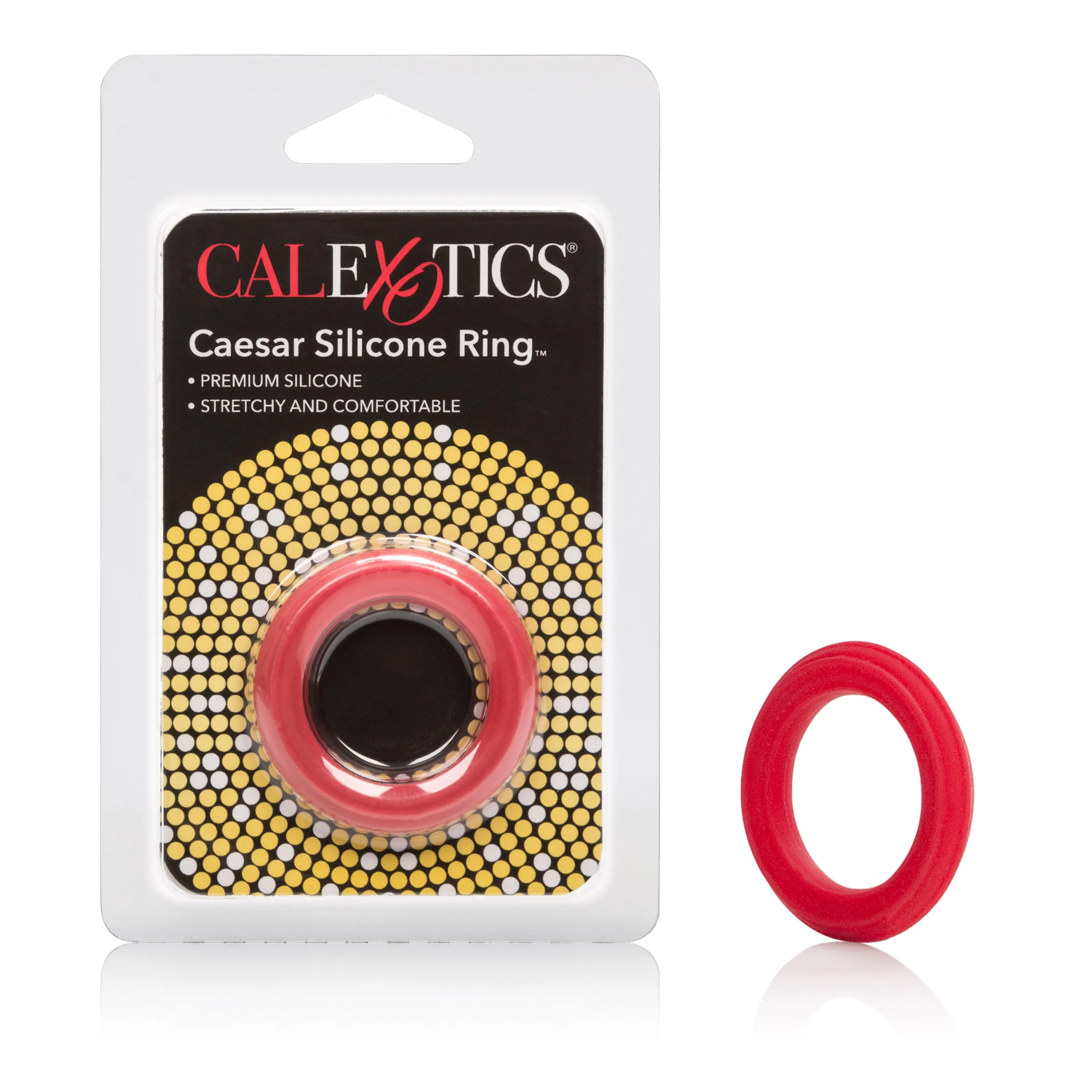 Caesar's Stamina Boost Silicone Pleasure Rings for Longer-Lasting Fun