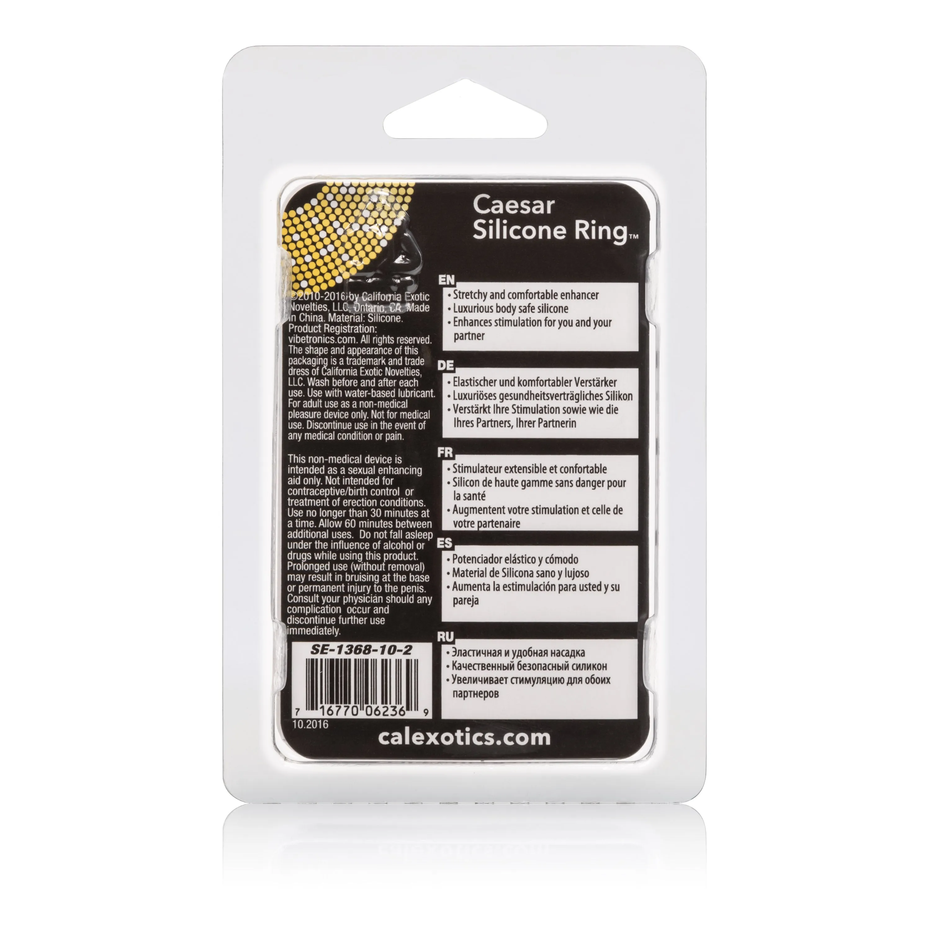 Caesar's Stamina Boost Silicone Pleasure Rings for Longer-Lasting Fun