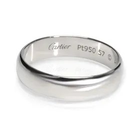 Cartier 1895 Wedding Band in Platinum 5mm
