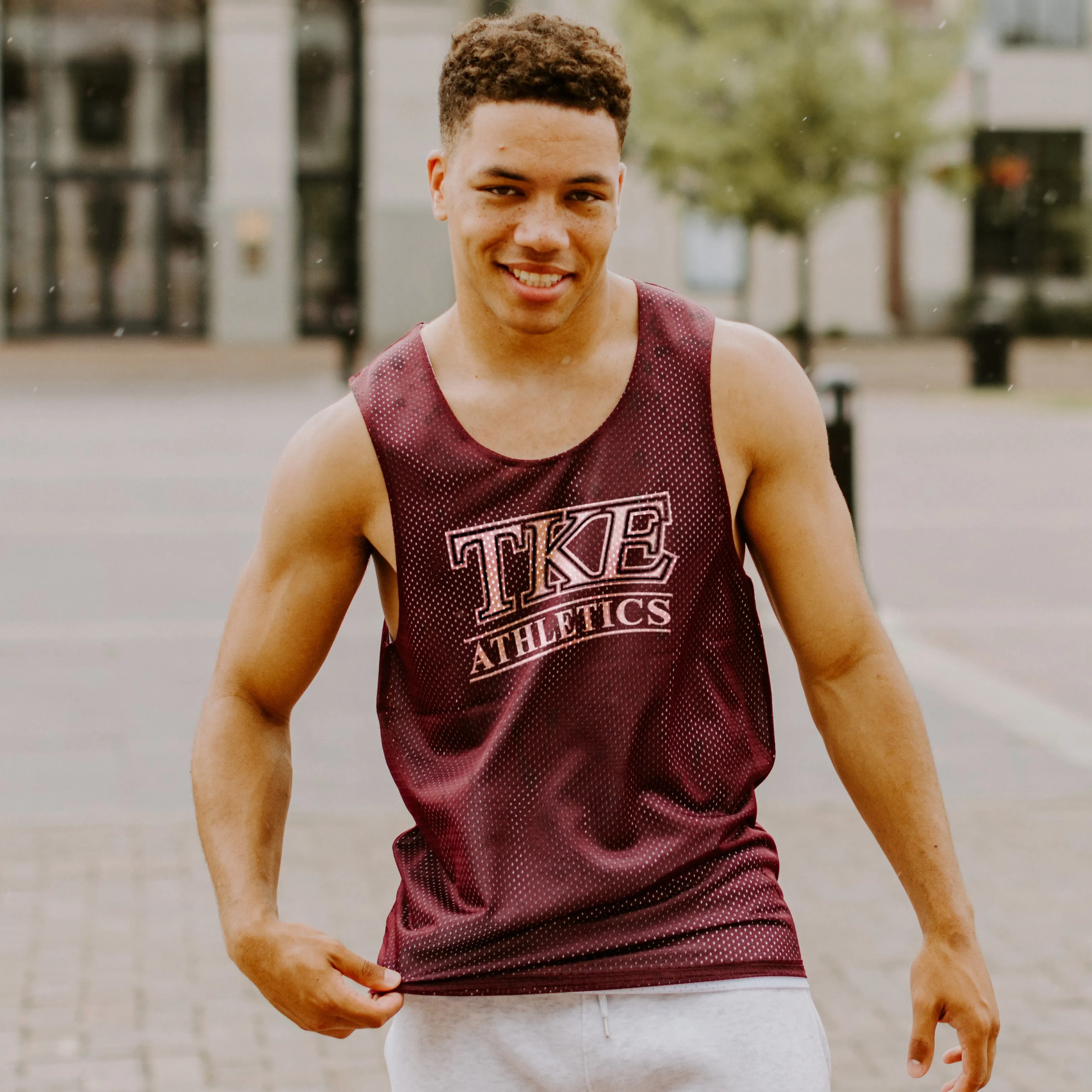 Chi Phi Personalized Intramural Mesh Tank