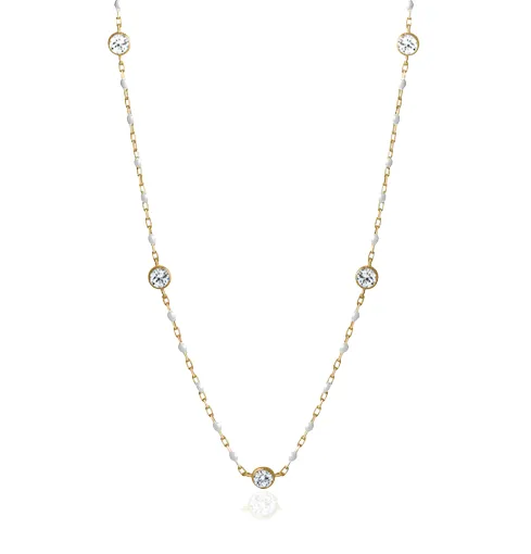 Crystal Necklace - 4 Colours