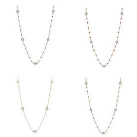 Crystal Necklace - 4 Colours