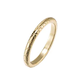 Engraved Band Ring