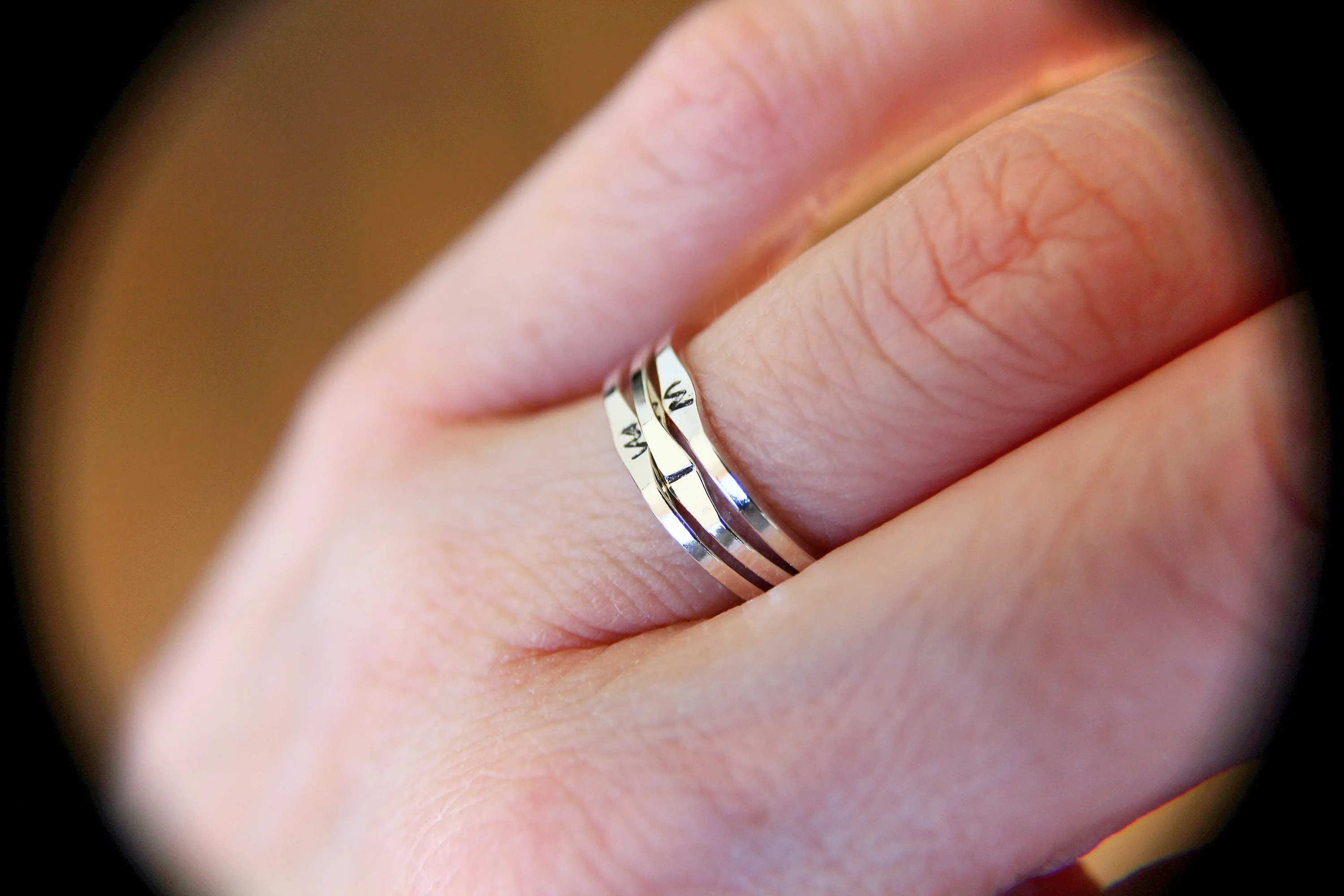 Initial Ring, Personalized Stacking Ring, Personalized Ring, Stacking Ring, Letter Ring, Mothers Ring, Letter or Number Ring, Name Ring,Gift