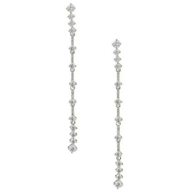 Linear Drop  Earrings