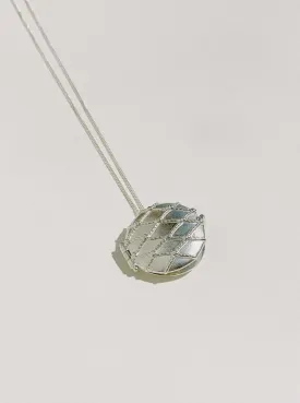Netted Round Locket