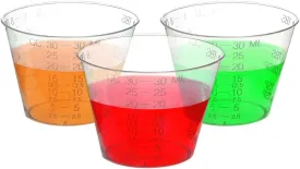 Oakridge One Ounce Plastic Medicine Cups (Pack of 500)