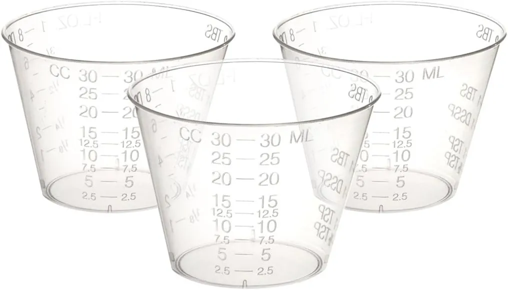 Oakridge One Ounce Plastic Medicine Cups (Pack of 500)
