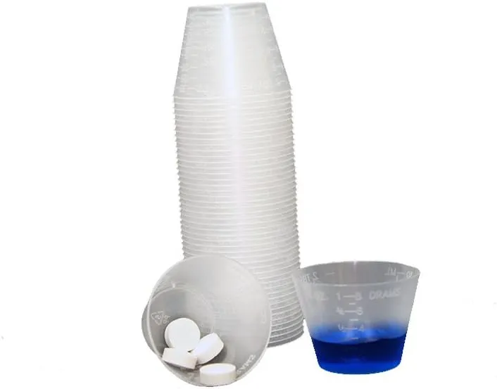 Oakridge One Ounce Plastic Medicine Cups (Pack of 500)
