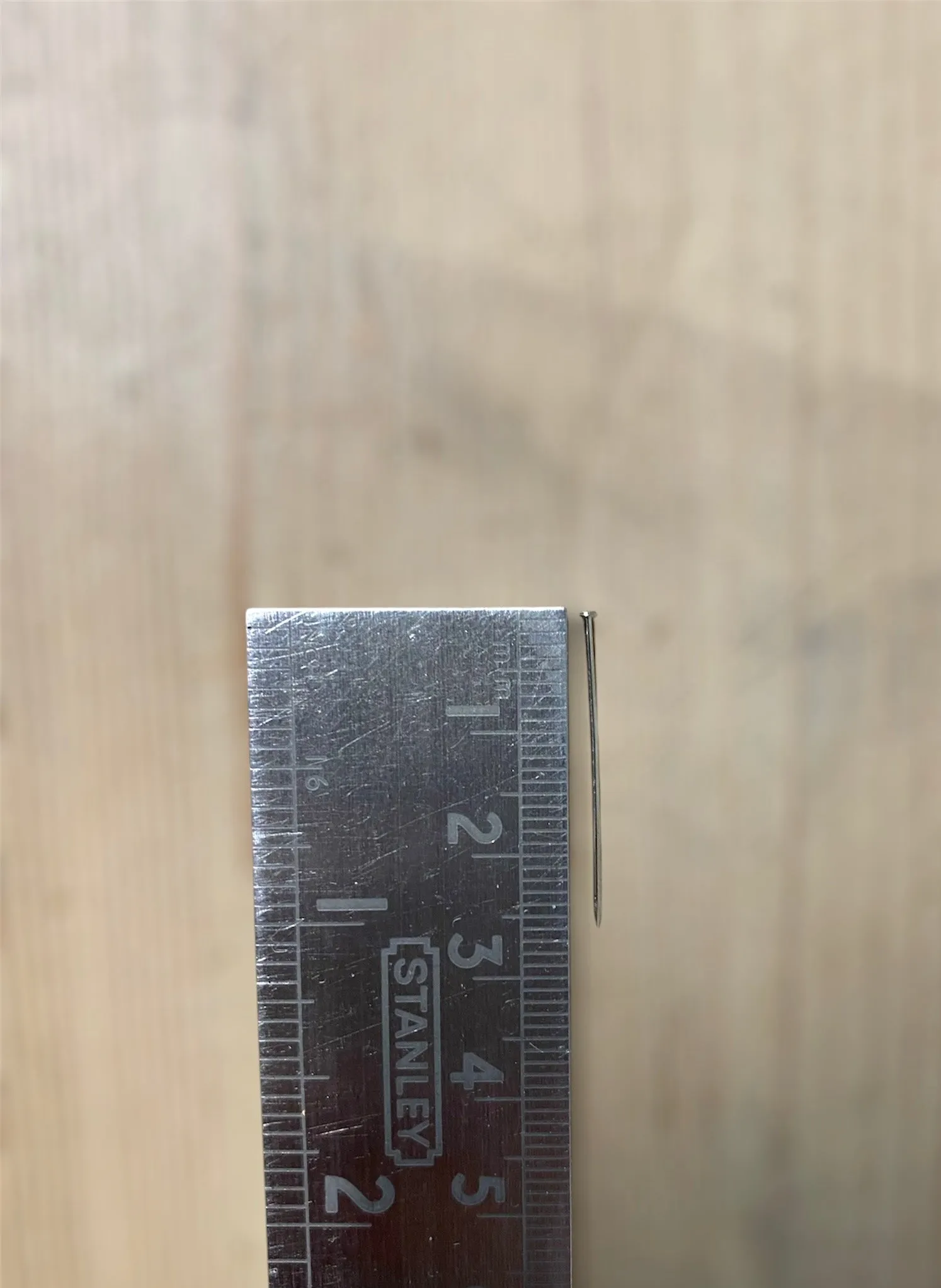 Postiche blocking pins 26mm/ 1" - nickel/ brass, 100g  Box