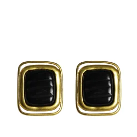 Pre Order:  Rectangular Retro Stud Earrings
