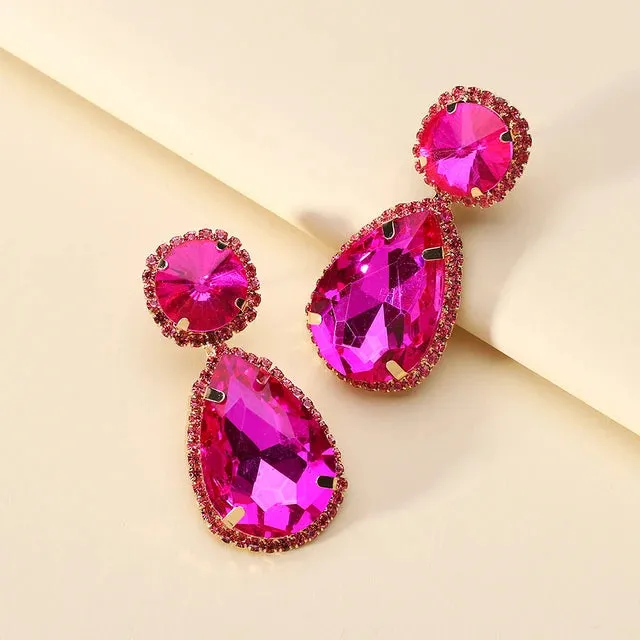 Pre Order:  Water Drop Dangle Earrings