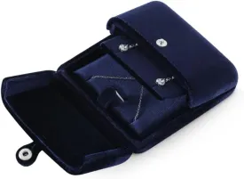 Resilient Velvet Earrings Necklace Dual-Purpose Storage Box, Stud Earring Display Box For Girlfriend Wife, Premium Jewelry Organizer Small Case