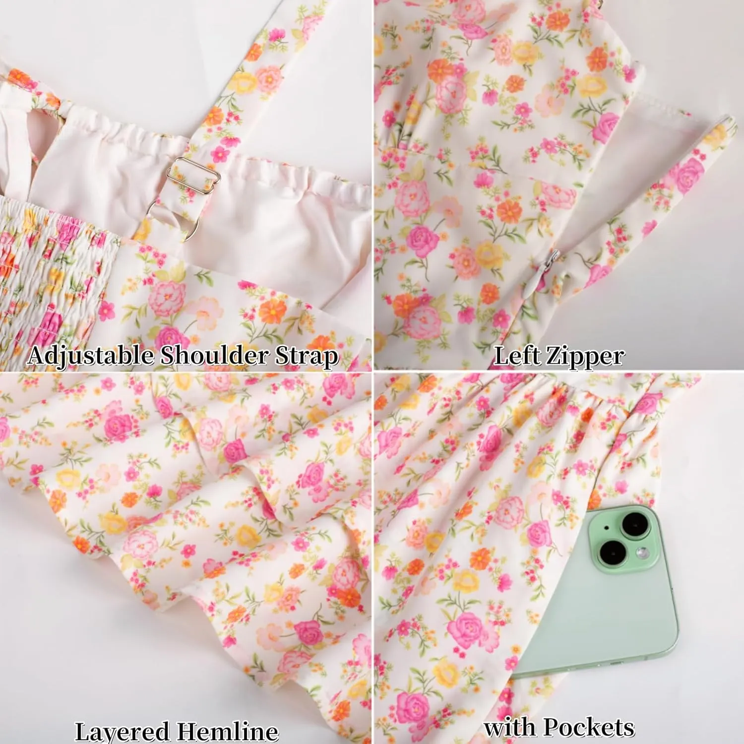 Scarlet Darkness Floral Corset Dress for Women Ruffle Mini Dress Summer Sundress
