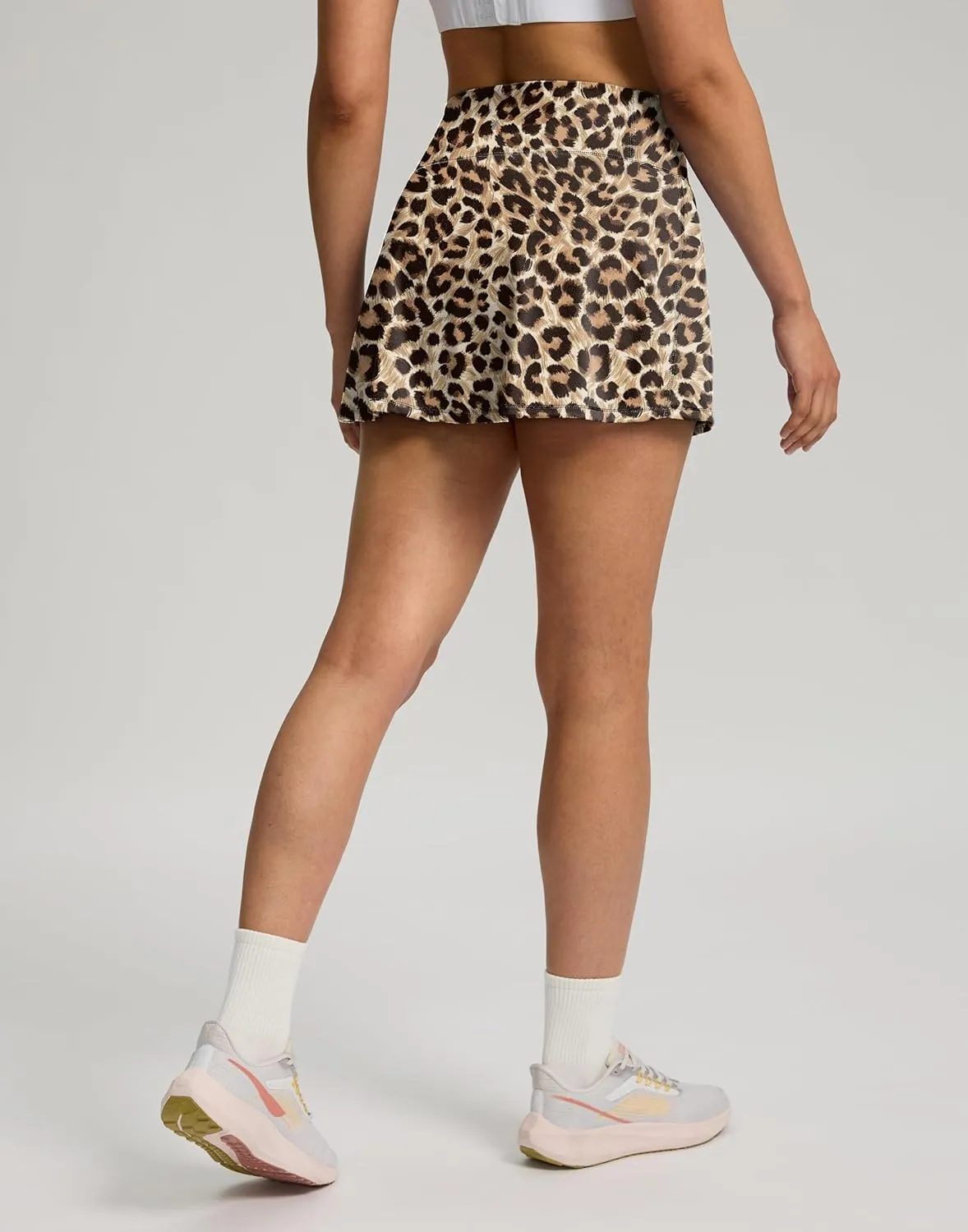 Soothfeel Tennis Skirts for Women High Waisted Golf Skirt with Shorts Pockets Workout Athletic Skort for Summer Casual