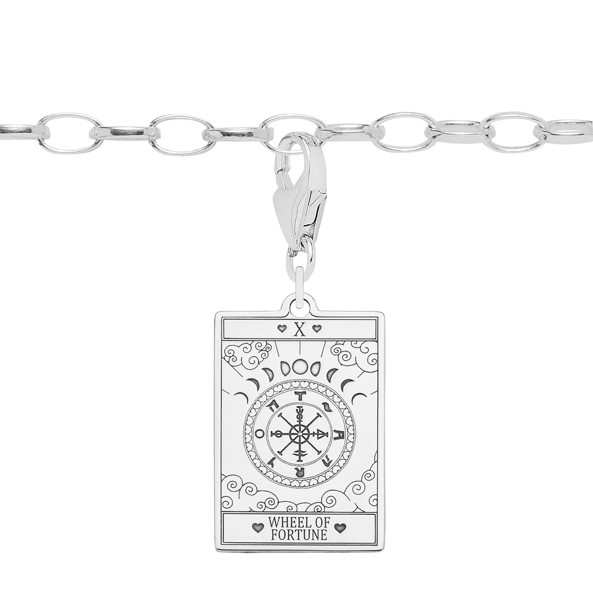 The Wheel Of Fortune Tarot Charm