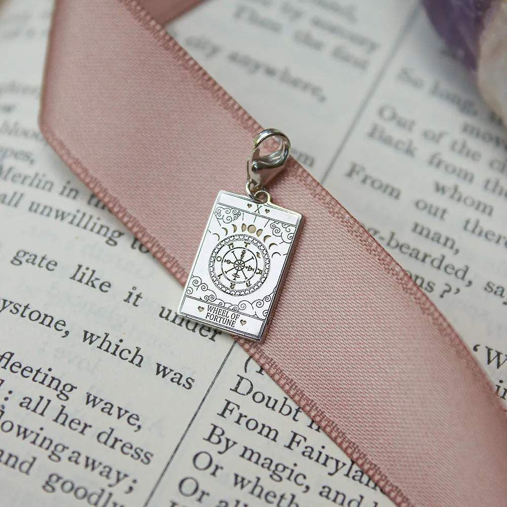 The Wheel Of Fortune Tarot Charm