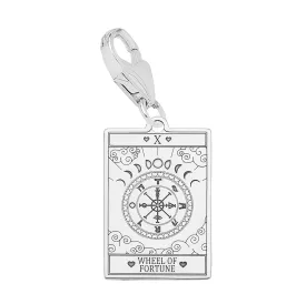 The Wheel Of Fortune Tarot Charm