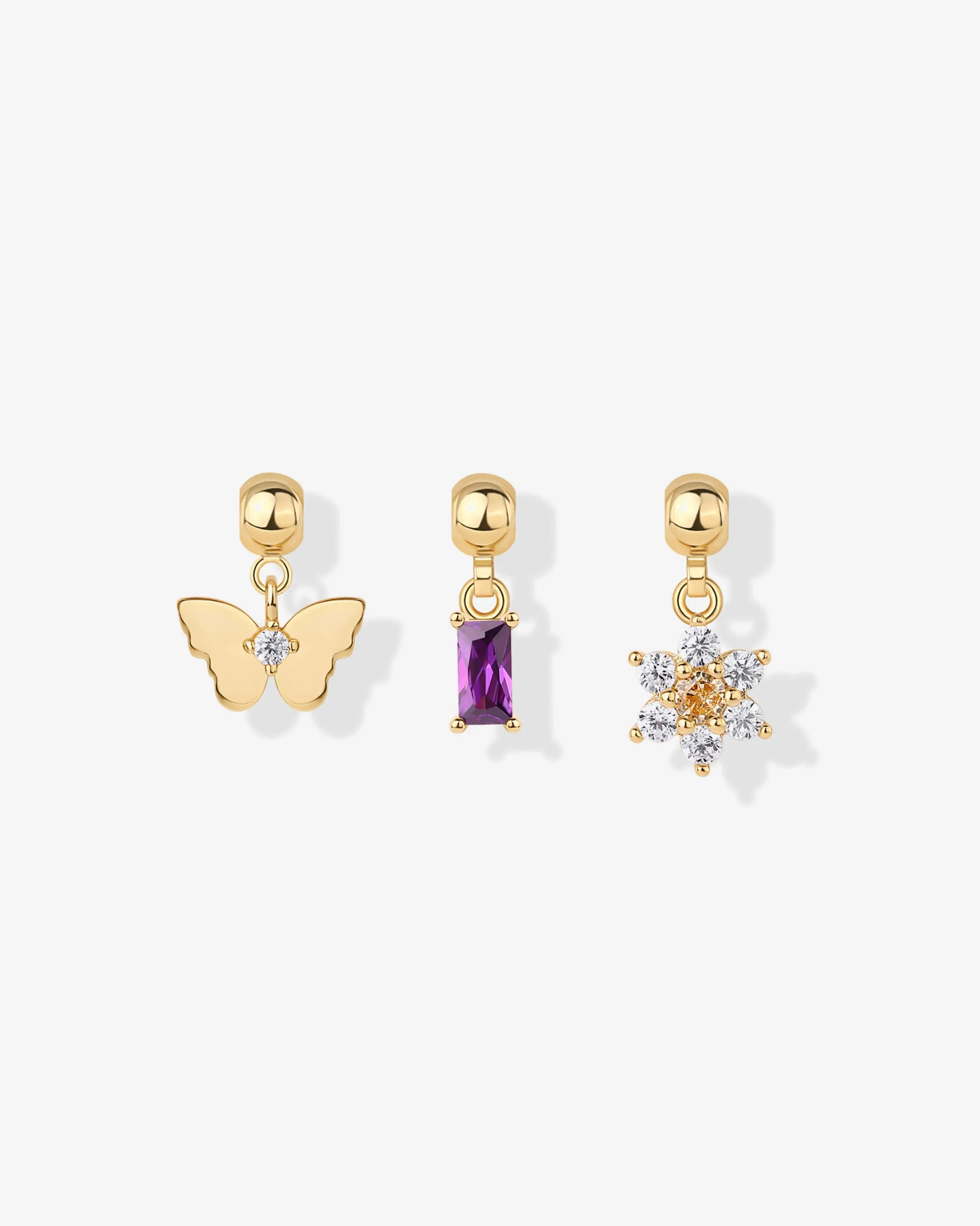 Whimsy Butterfly Charm Necklace