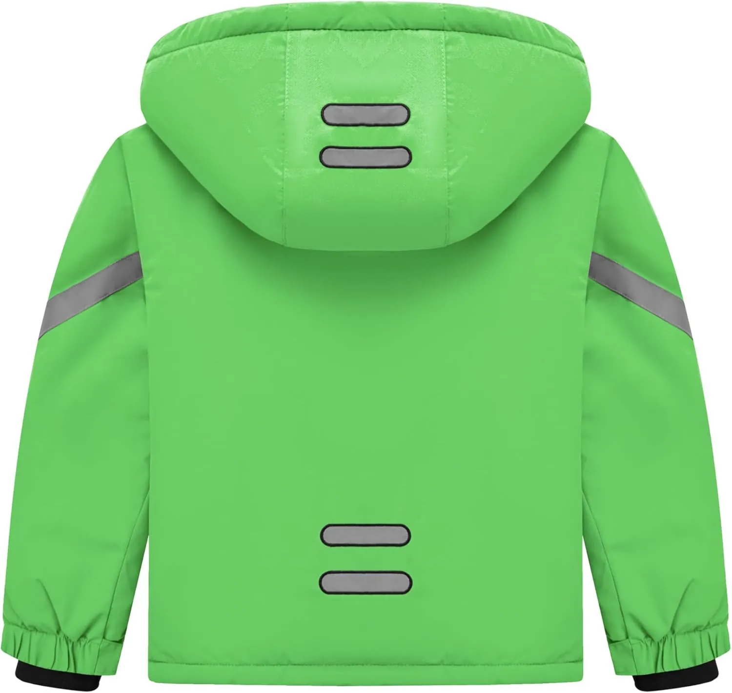 WULFUL Boy's Waterproof Ski Coat Winter Warm Snow Coat with Hood